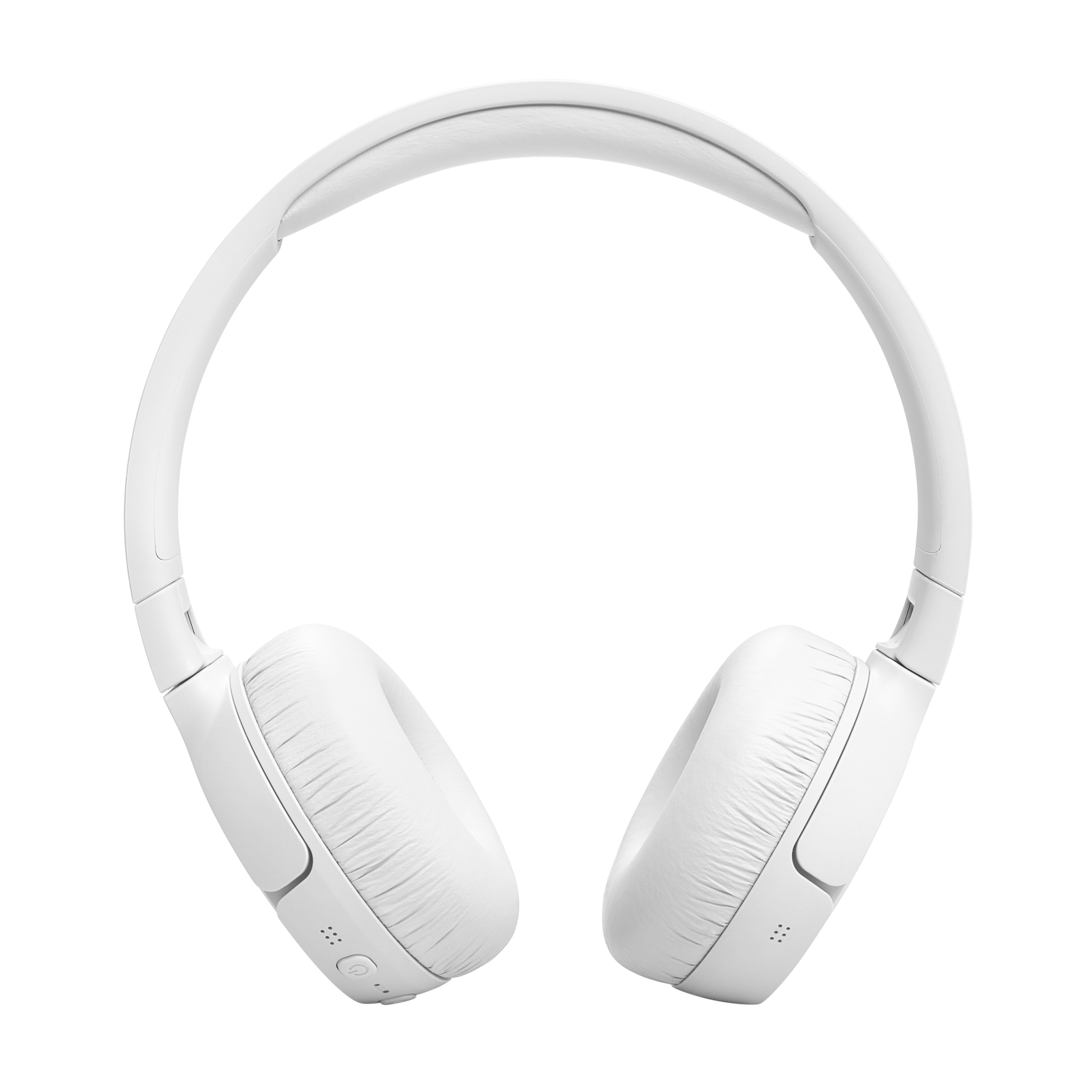 JBL Tune 670NC - White - Adaptive Noise Cancelling Wireless On-Ear Headphones - Front